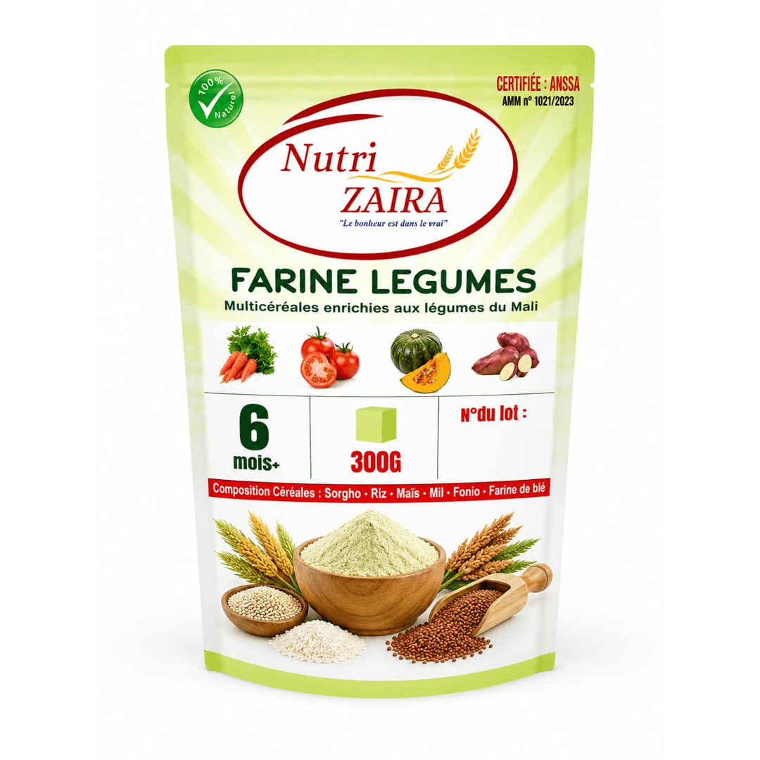 Farine Légumes - 300 g, face arrière