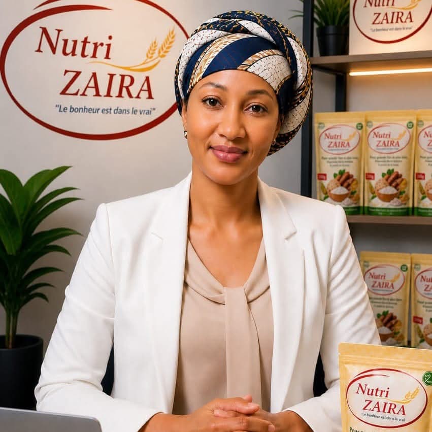 Dielika Maiga - Promotrice Nutri ZAIRA, investi dans l'entrepreneuriat social