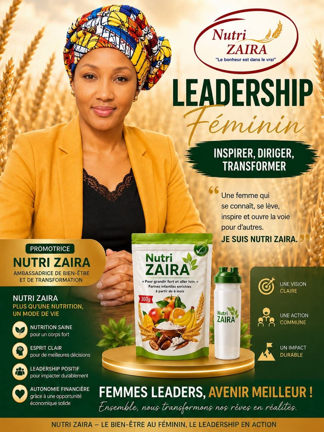 Leadership féminin - inspirer, diriger, transformer
